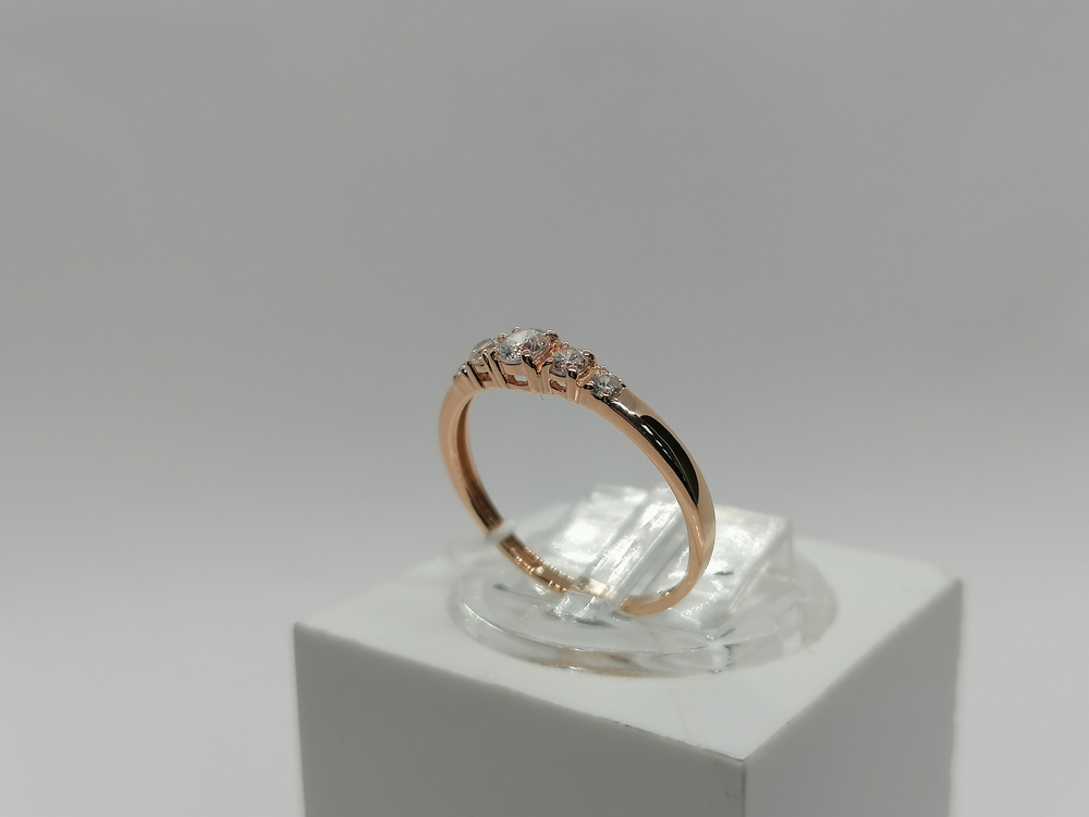 КОЛКМИ585 КОЛЬЦО С КАМНЯМИ (Au 585)