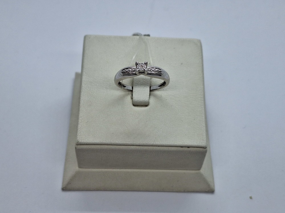 КОЛЬЦО БРИЛЛИАНТ (Ag 925)