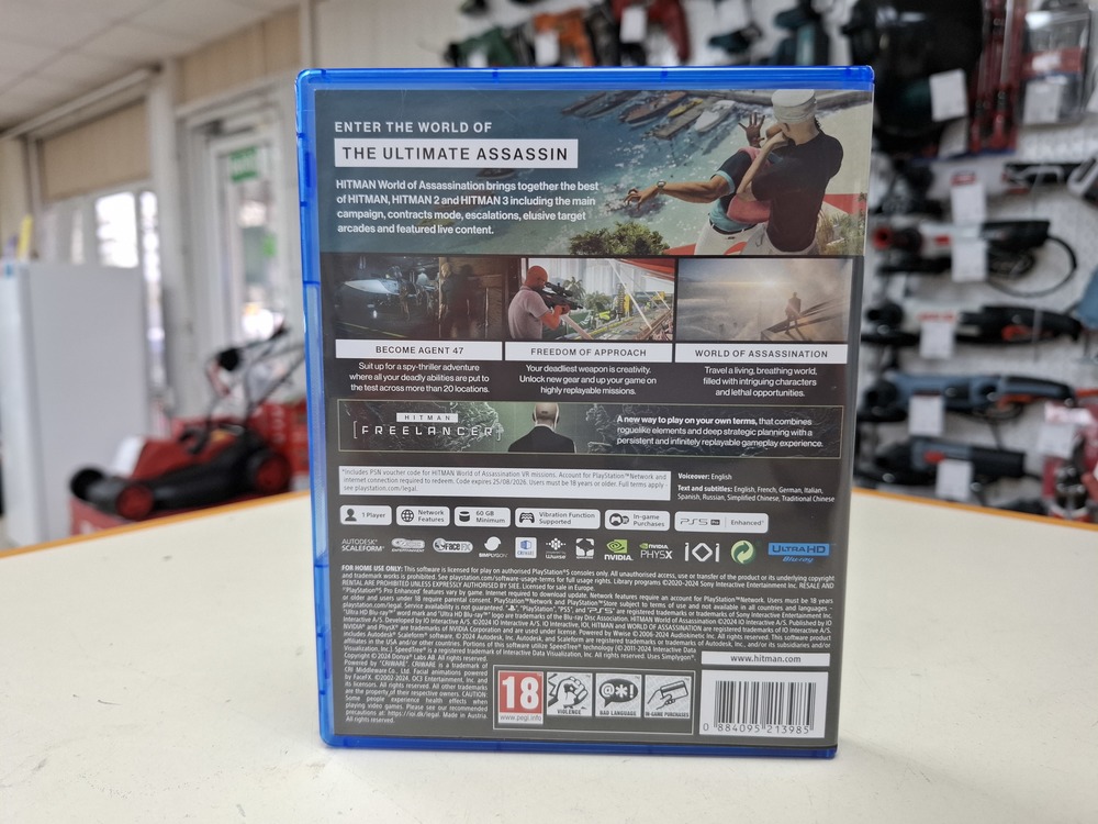 Игра Playstation 5 Hitman World of Assassination