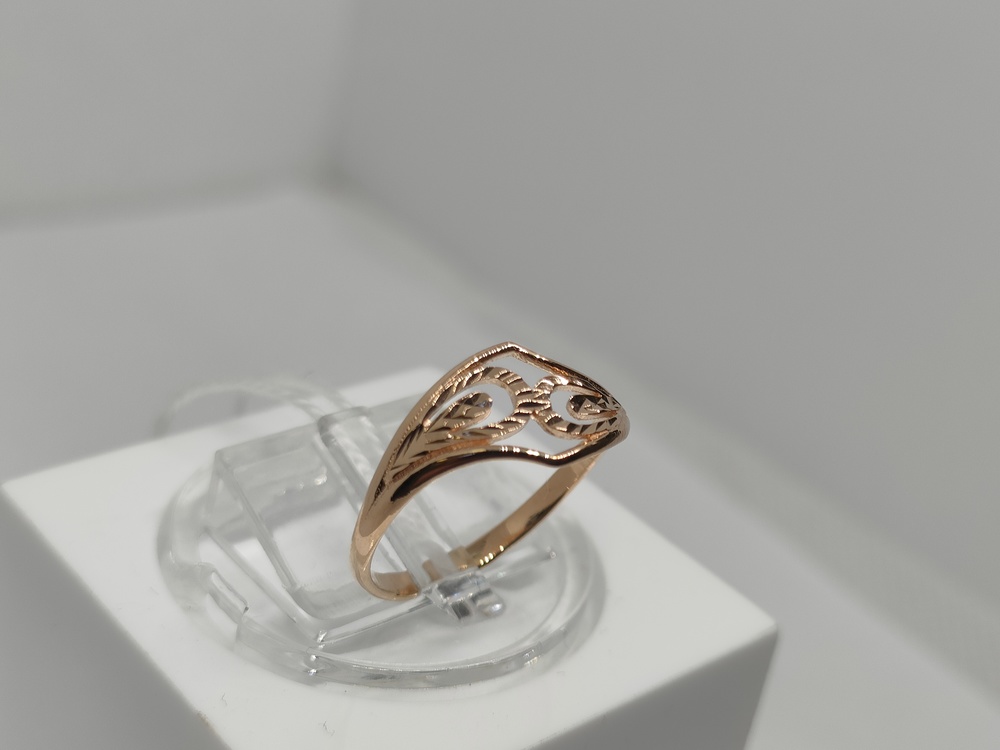 КОЛЬЦО БЕЗ КАМНЯ (Au 585)