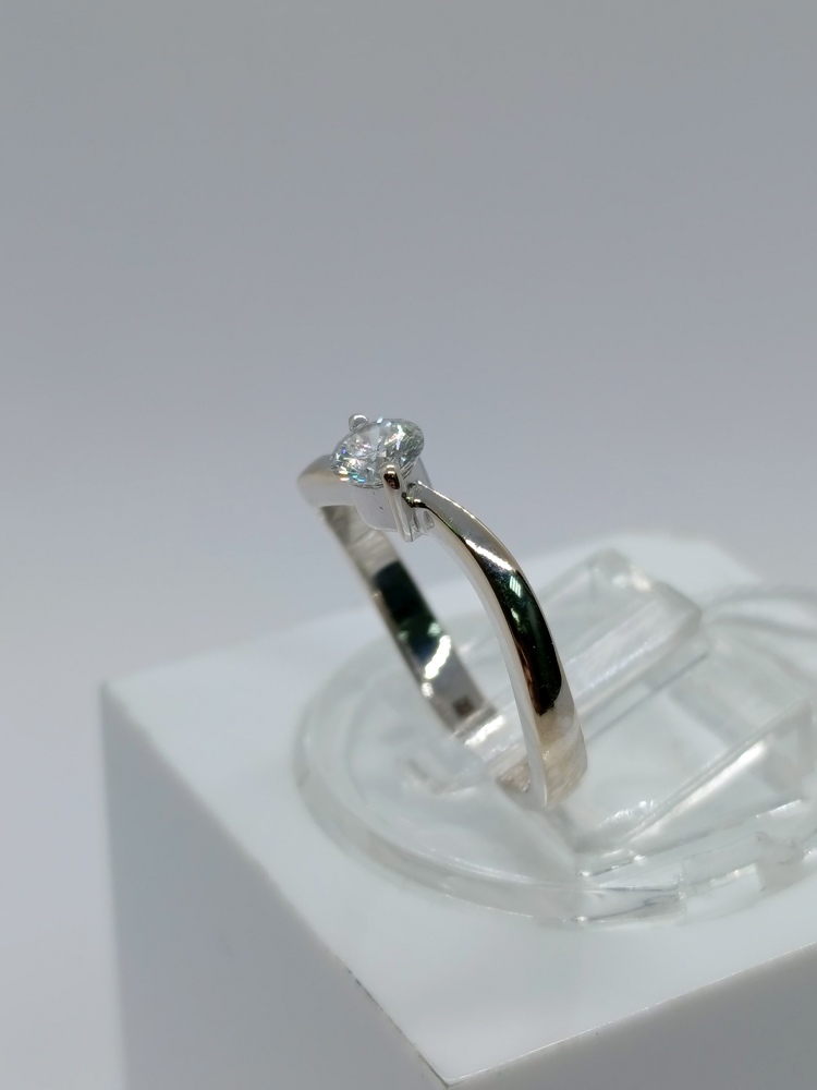 КОЛЬЦО БРИЛЛИАНТ Au 750