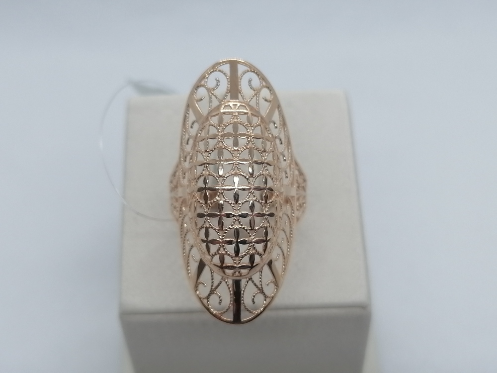 1027 КОЛЬЦО БЕЗ КАМНЯ (Au 585)