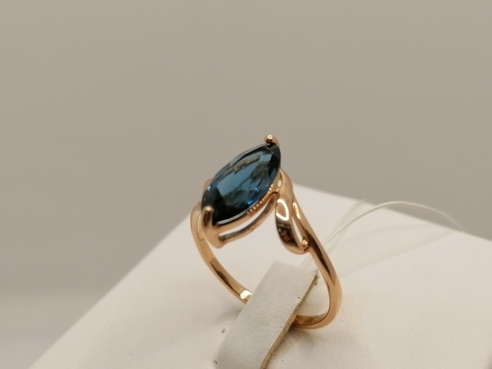 КОЛЬЦО С КАМНЕМ (Au 585)