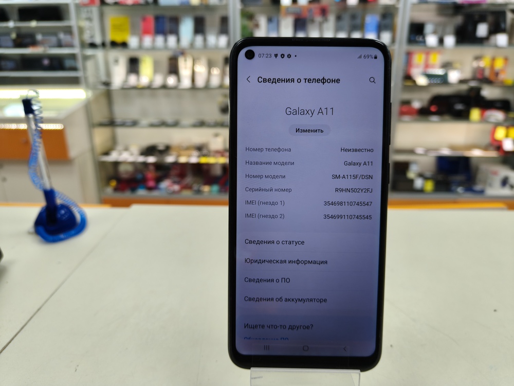 Смартфон Samsung Galaxy A11 2/32