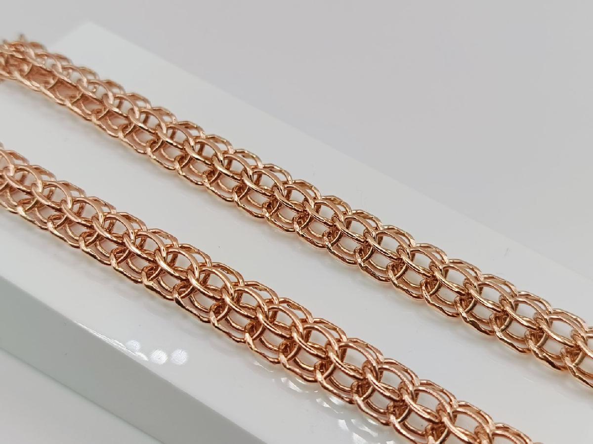 ЦЛИТ585 ЦЕПЬ ПОЛНОВЕСНАЯ Итальянка (Au 585)