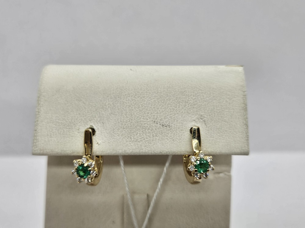 СЕРЬГИ БРИЛЛИАНТ (Au 585)