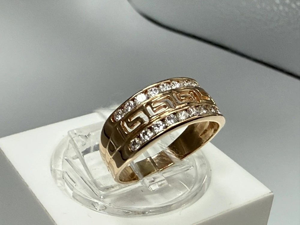 КОЛКМИ585 КОЛЬЦО С КАМНЯМИ (Au 585)
