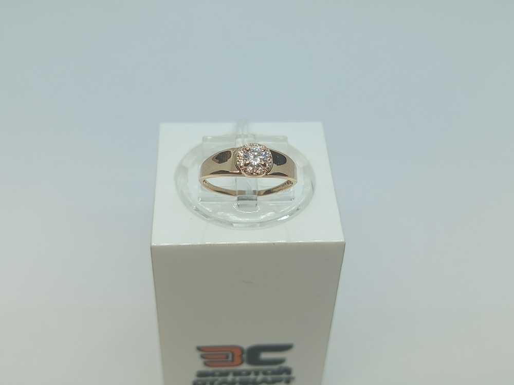 КОЛКМИ585 КОЛЬЦО С КАМНЯМИ (Au 585)
