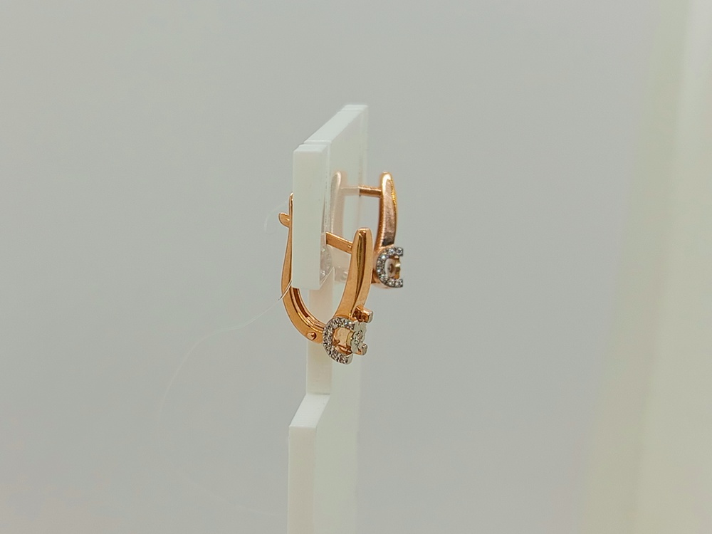 СЕРЬГИ БРИЛЛИАНТ (Au 585)