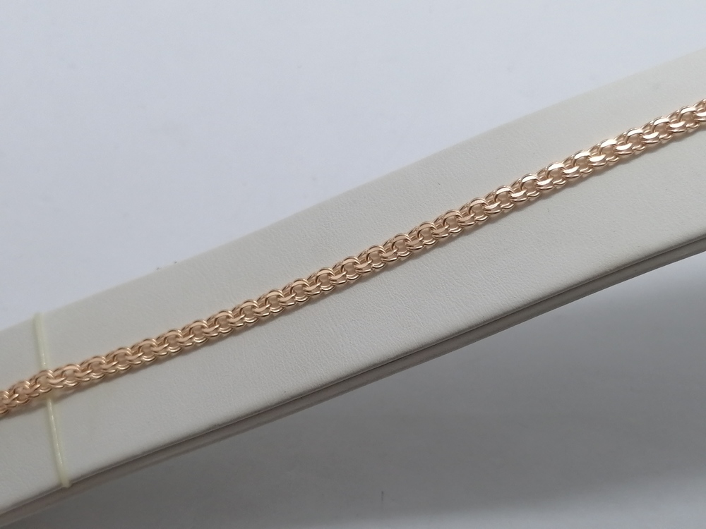 7060200-19 БРАСЛЕТ ПОЛНОВЕСНЫЙ Бисмарк (Au 585)