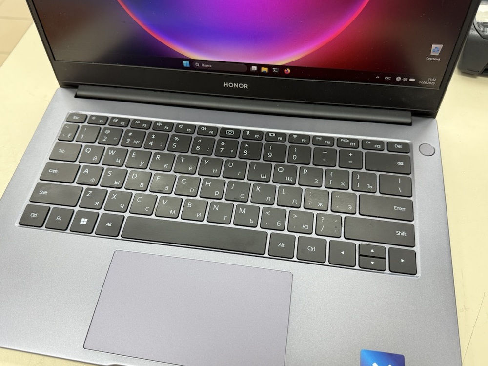 Ноутбук Honor NMH-WDQ9CH; Ryzen 5-5500U, AMD Radeon (TM) Graphics, 8 Гб, 512 GB, Нет