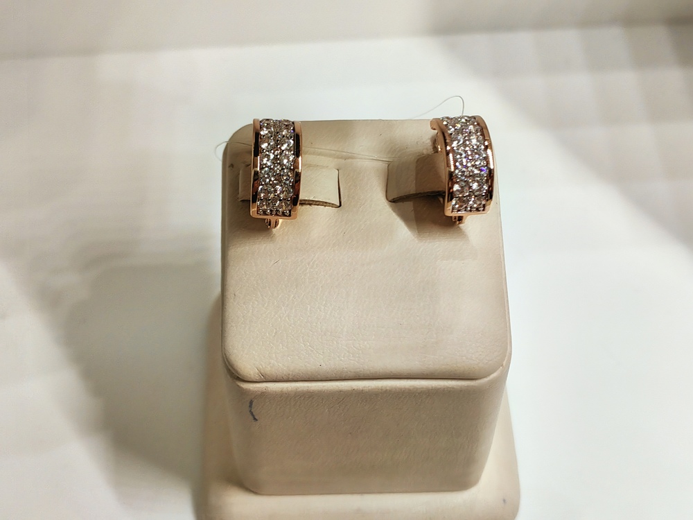 СЕРЬГИ С КАМНЯМИ (Au 585) СЕРЬГИ С КАМНЯМИ (Au 585)