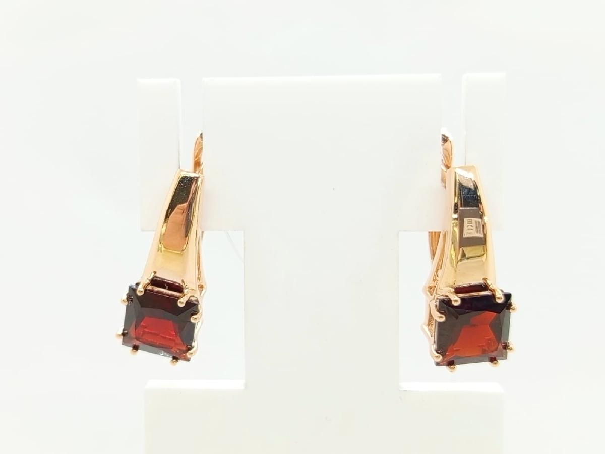 СЕРЬГИ РАУХ ТОПАЗ (Au 585)