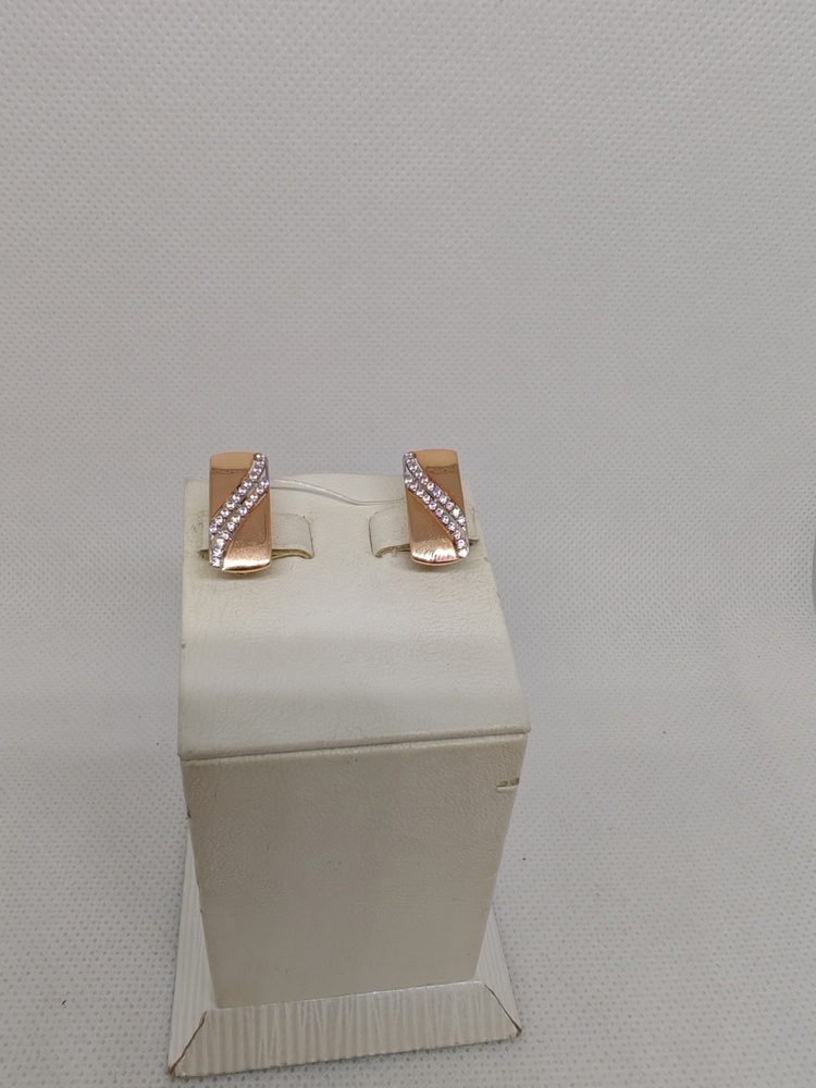 СЕРЬГИ С КАМНЯМИ (Au 585)