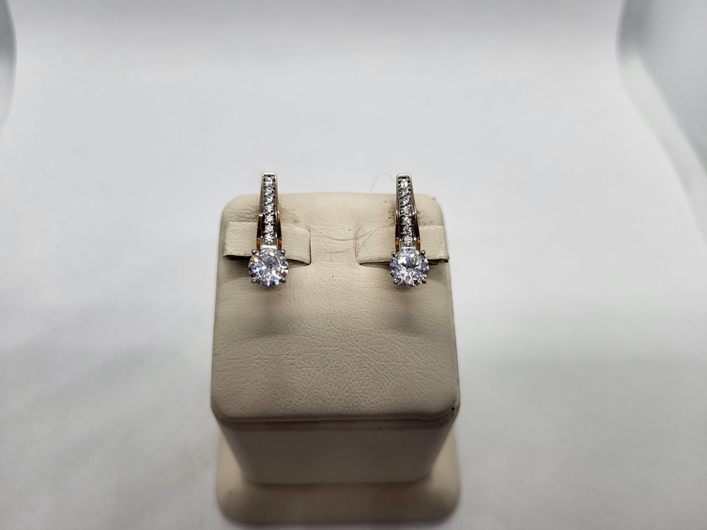 СЕРЬГИ С КАМНЯМИ (Au 585)