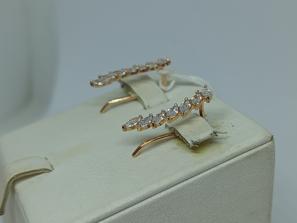 СЕРЬГИ КАФФЫ (Au 585)