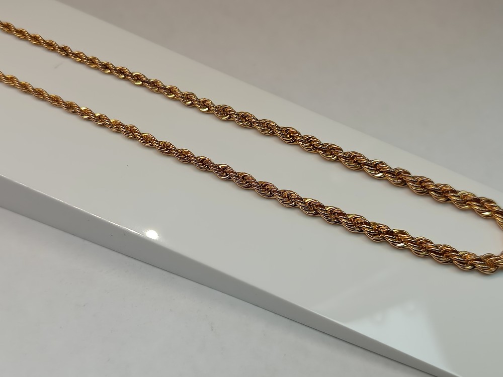 ЦЛВР585 ЦЕПЬ ПОЛНОВЕСНАЯ Веревка (Au 585)