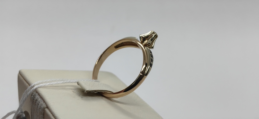 КОЛЬЦО БРИЛЛИАНТ Au 585