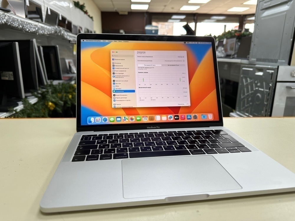 Ноутбук Apple Ноутбук Apple MacBook Pro (13 дюймов, 2016 г два порта Thunderbolt 3) a1708
