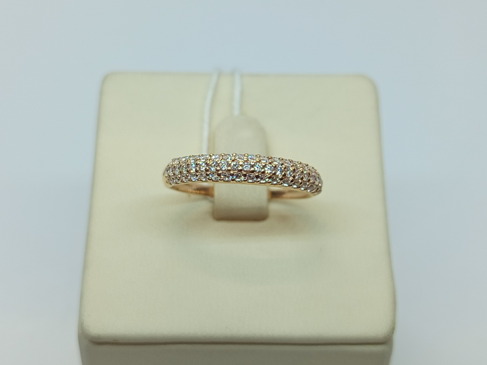 КОЛКМИ585 КОЛЬЦО С КАМНЯМИ (Au 585)