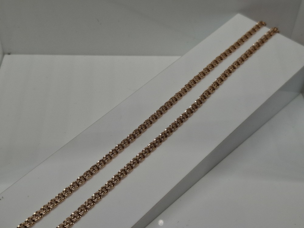 ЦЕПЬ ПОЛНОВЕСНАЯ Бисмарк (Au 585)