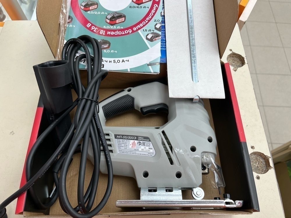 Лобзик Интерскол МП-55/500Э (386.1.1.00)