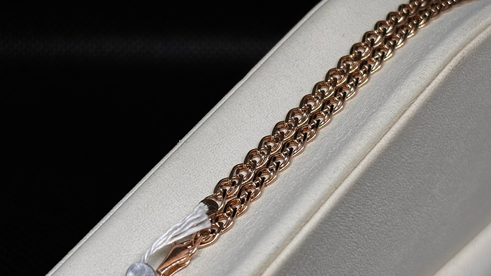 БРАСЛЕТ ПОЛНОВЕСНЫЙ Нона Au 585