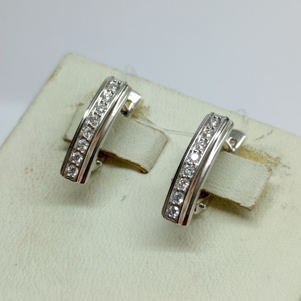 СЕРЬГИ БРИЛЛИАНТ (Au 585)