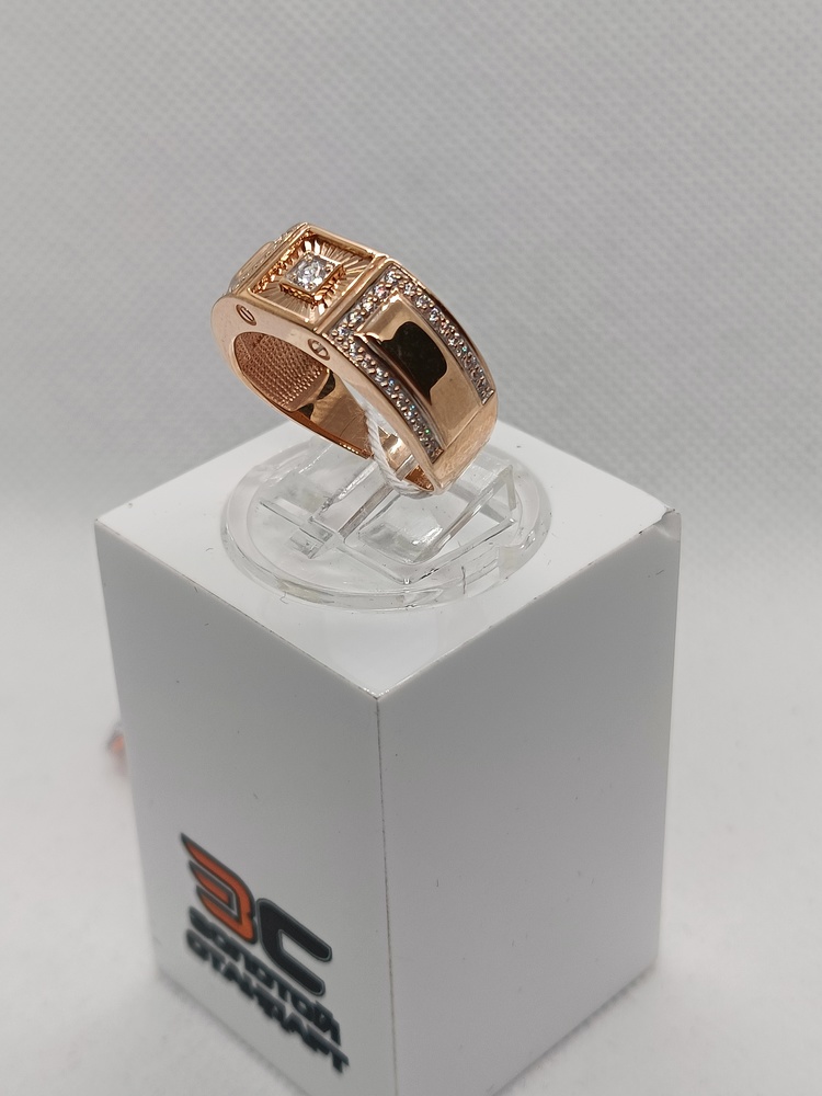 ПЕЧКМИ585 ПЕЧАТКА С КАМНЯМИ (Au 585)