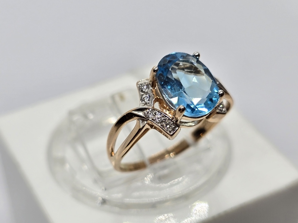 КОЛКМИ585 КОЛЬЦО С КАМНЯМИ (Au 585) КОЛКМИ585 КОЛЬЦО С КАМНЯМИ (Au 585)