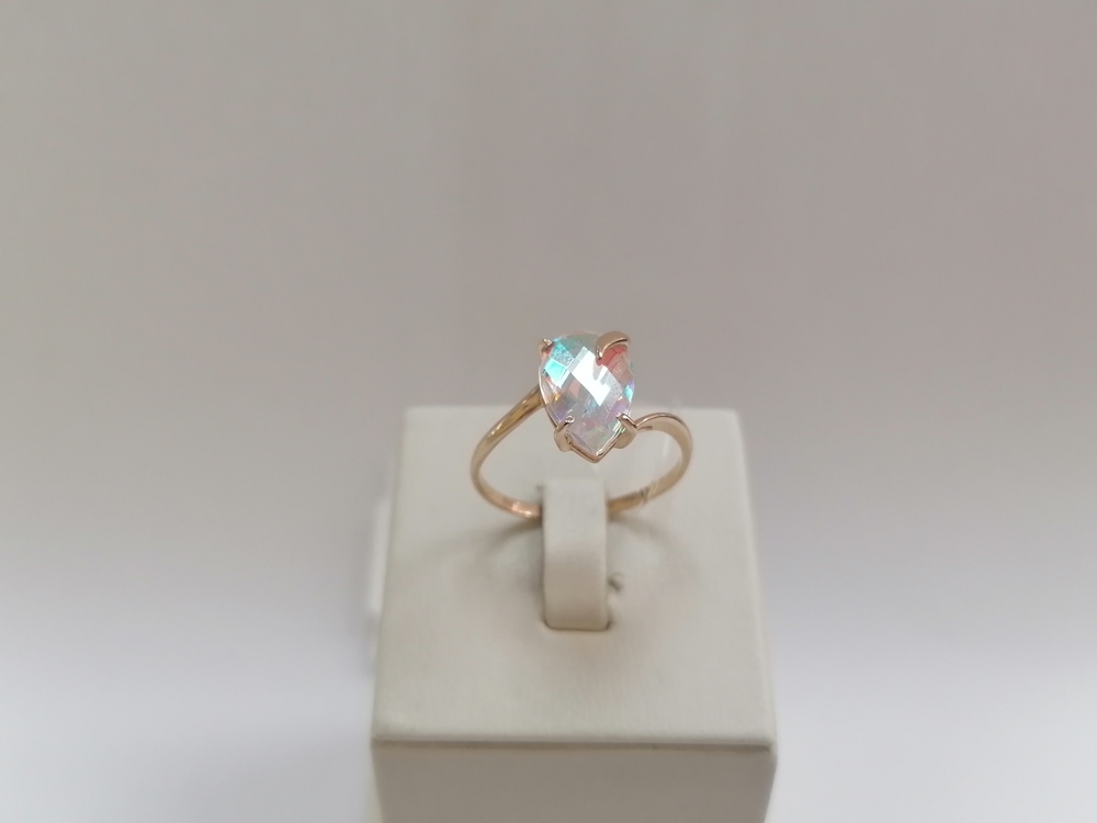 11802184 КОЛЬЦО С КАМНЕМ (Au 585)