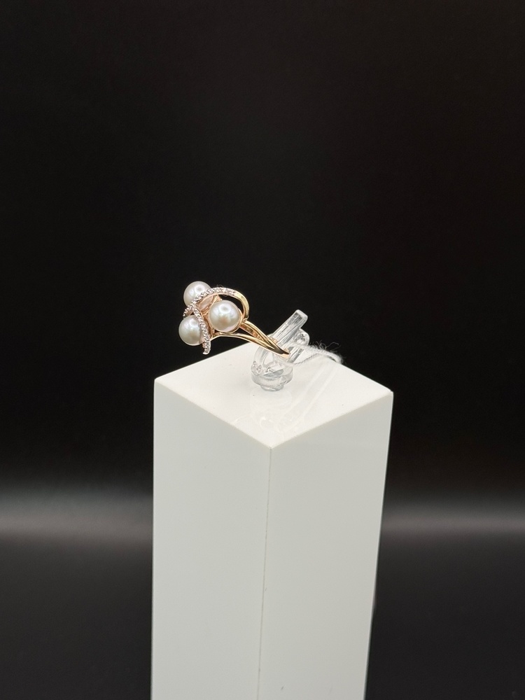 КОЛКМИ585 КОЛЬЦО С КАМНЯМИ (Au 585)