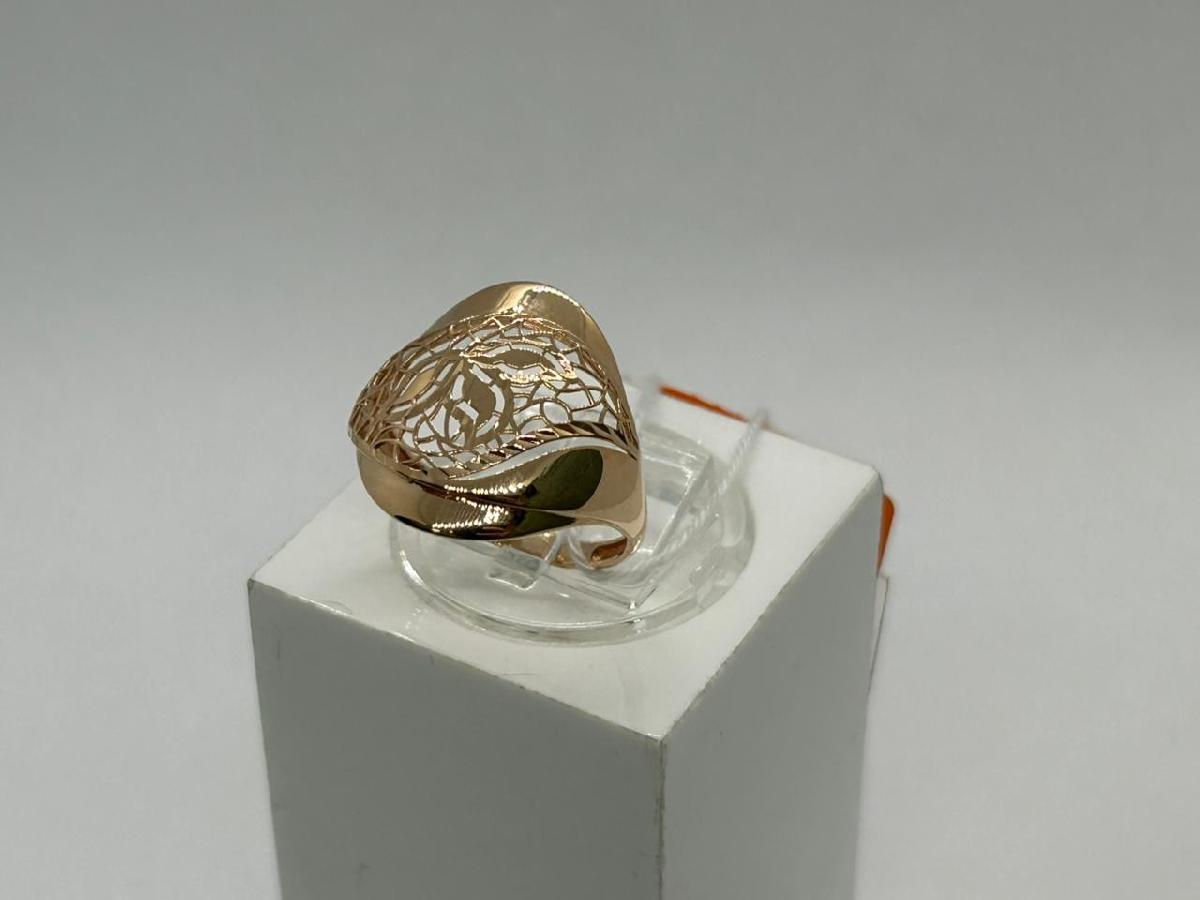 КОЛБКМ585 КОЛЬЦО БЕЗ КАМНЯ (Au 585)