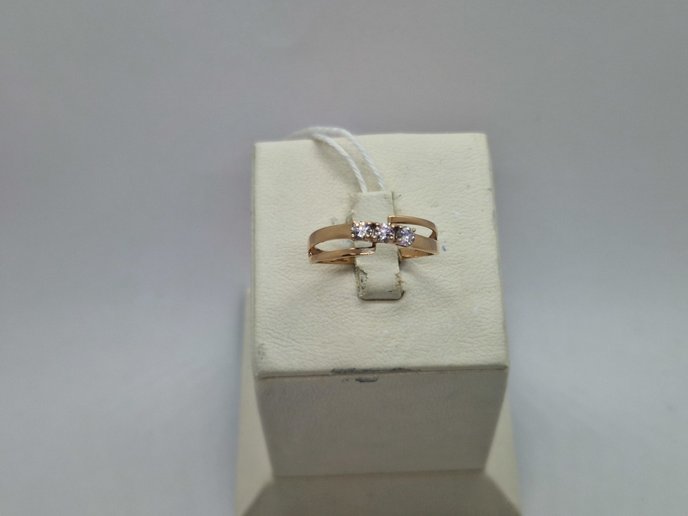 КОЛКМИ585 КОЛЬЦО С КАМНЯМИ (Au 585)