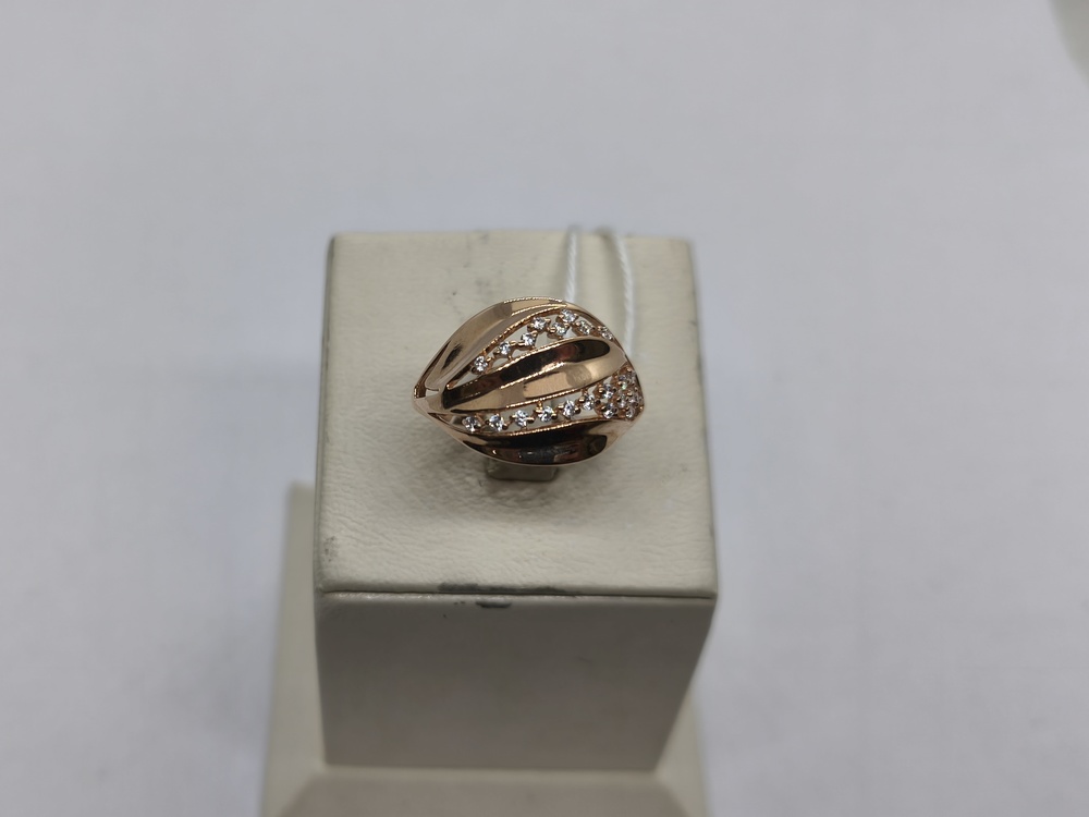 КОЛКМИ585 КОЛЬЦО С КАМНЯМИ (Au 585)
