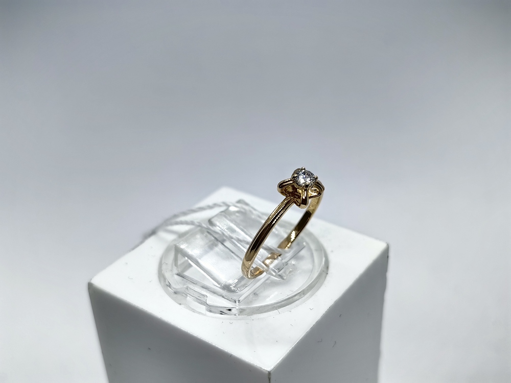 КОЛЬЦО С КАМНЕМ (Au 585)