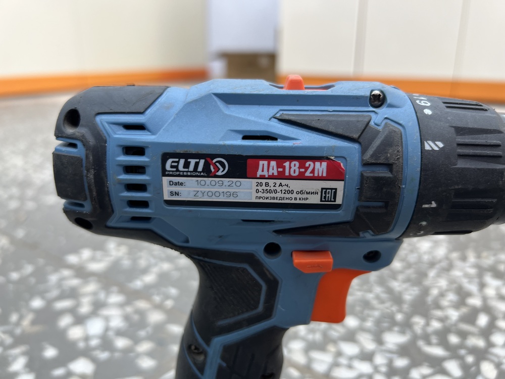 Шуруповерт ELTI ДА-18-2М