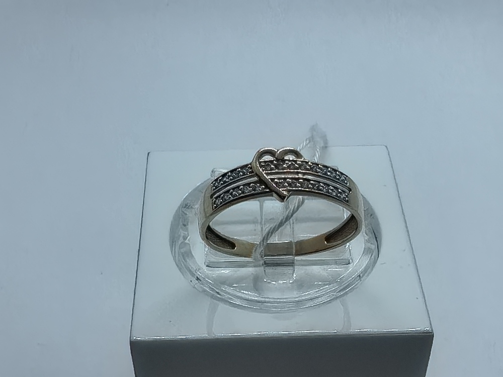 КОЛКМИ585 КОЛЬЦО С КАМНЯМИ (Au 585)