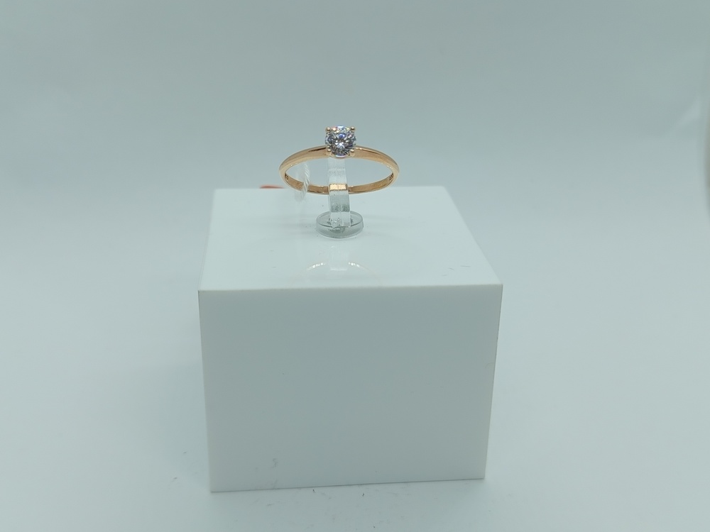 КОЛЬЦО С КАМНЕМ (Au 585)