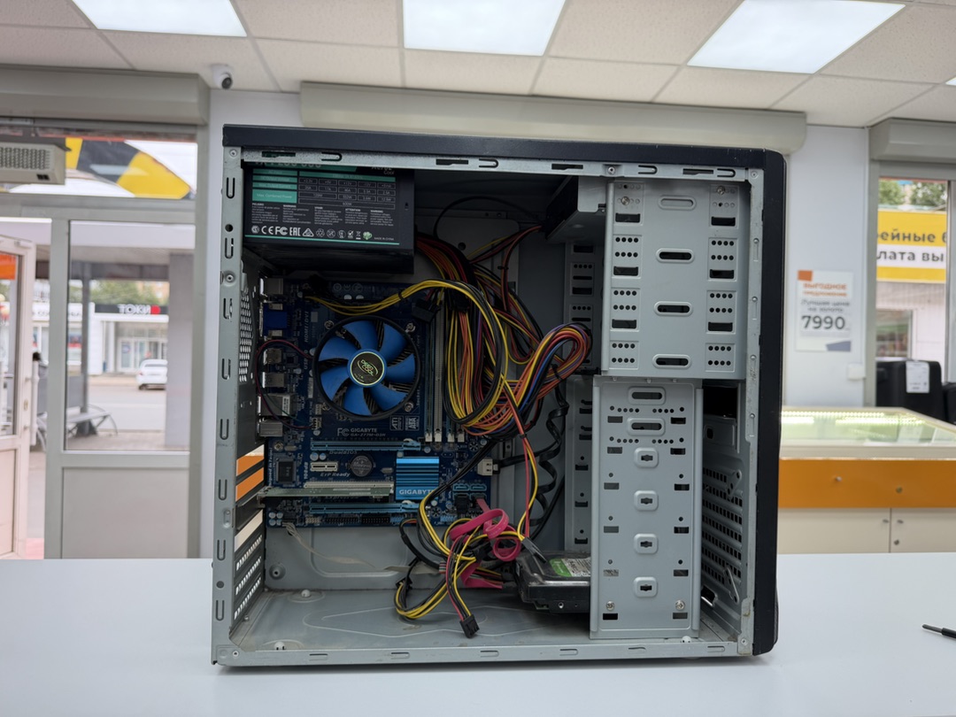Системный блок Inwin; Core i5-3570, Нет, 8 Гб, 128 Гб, 500 Гб