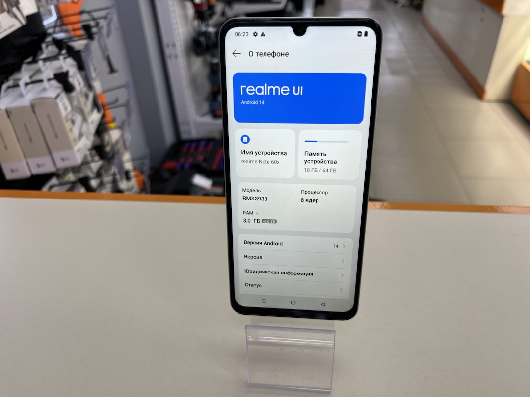 Смартфон Realme Note 60X 3/64