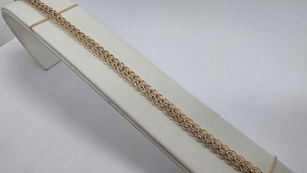 БРАСЛЕТ ПОЛНОВЕСНЫЙ Итальянка Au 585