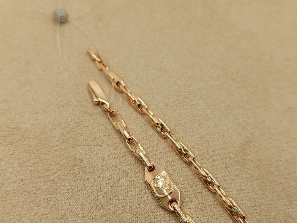 БРАСЛЕТ ПУСТОТЕЛЫЙ Фантазия (Au 585)