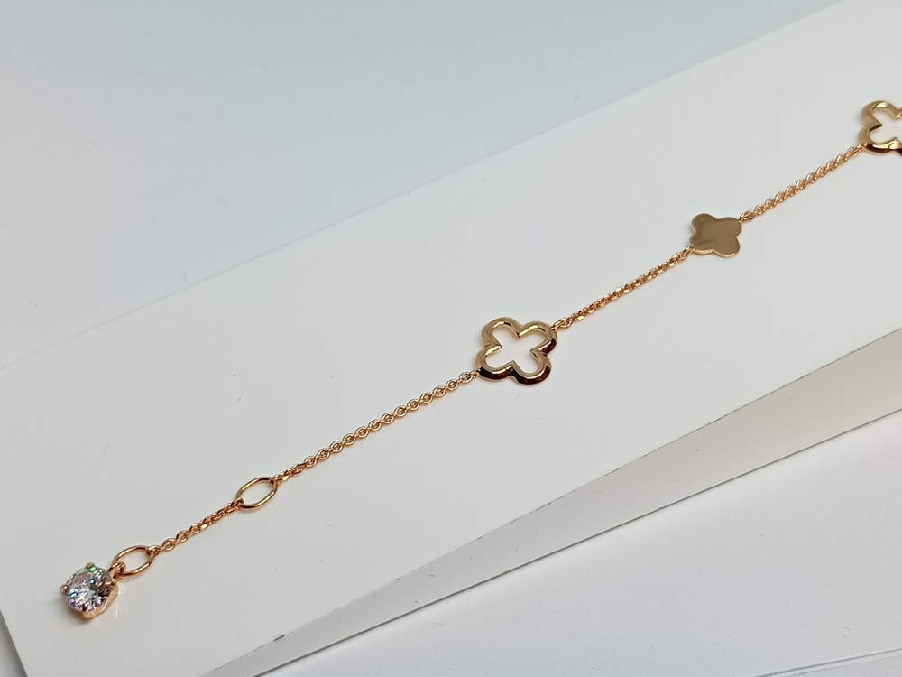 БРАСЛЕТ С КАМНЕМ (Au 585)