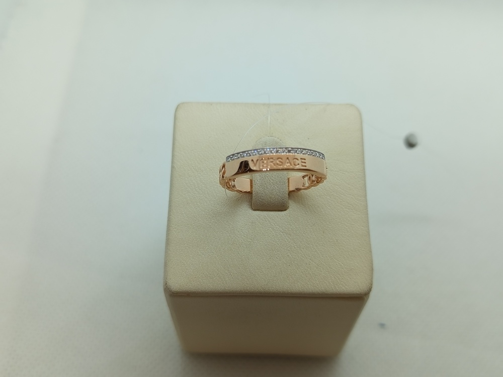 1106126 КОЛЬЦО С КАМНЯМИ (Au 585)