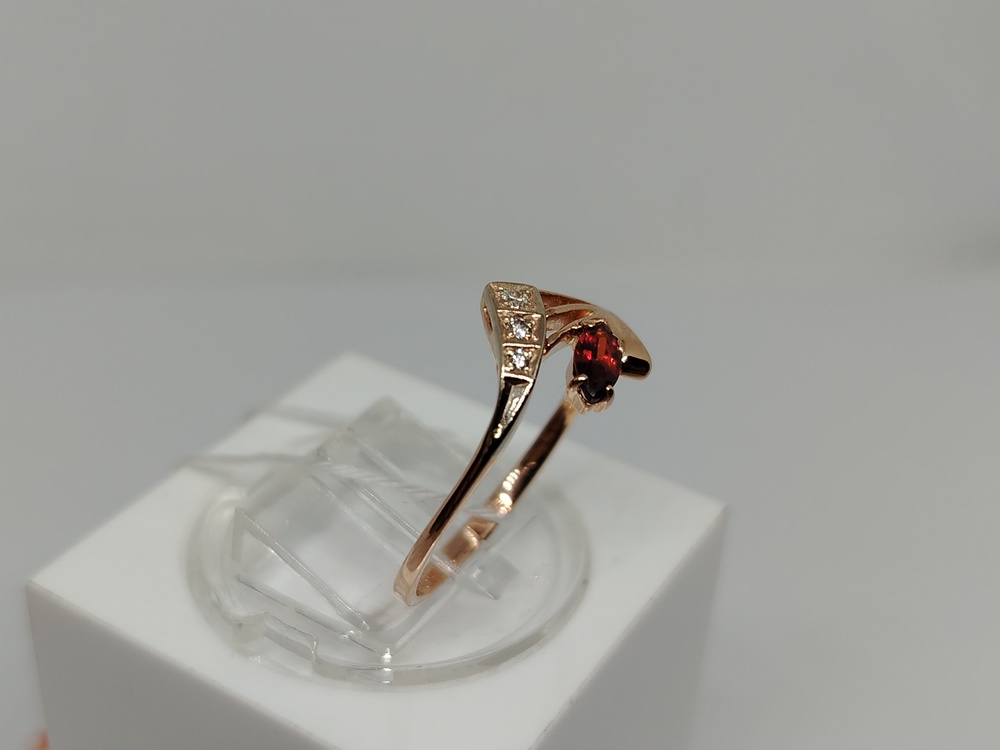 КОЛКМИ585 КОЛЬЦО С КАМНЯМИ (Au 585)