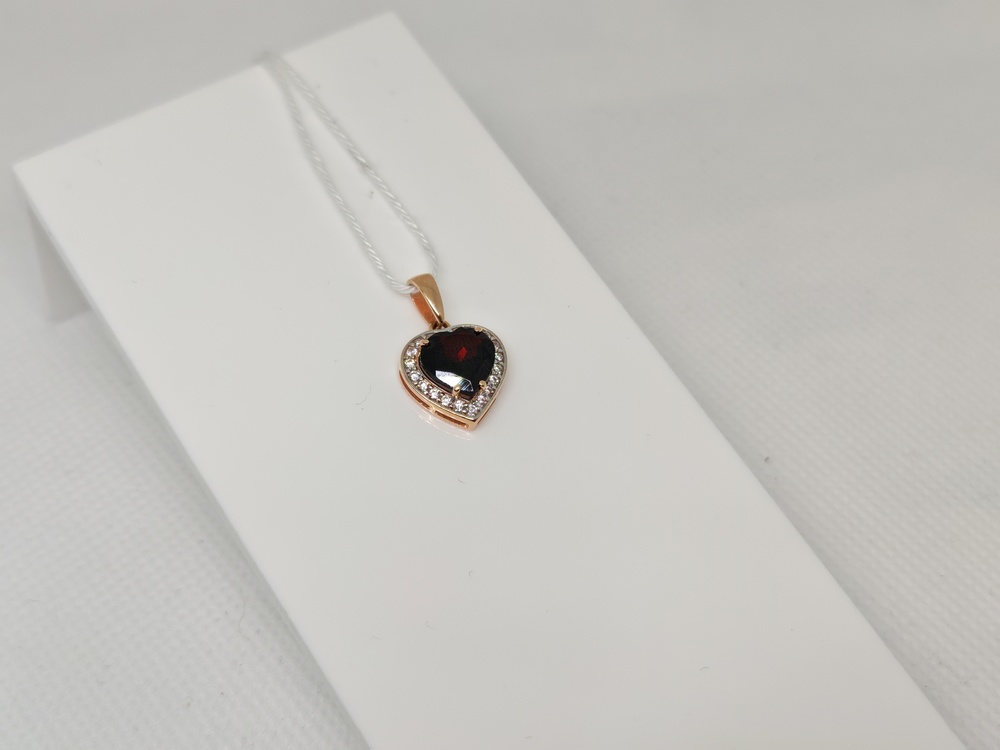 ПОДКМИ585 ПОДВЕСКА С КАМНЯМИ (Au 585)