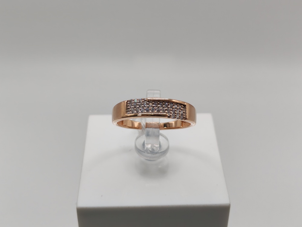 КОЛКМИ585 КОЛЬЦО С КАМНЯМИ (Au 585)