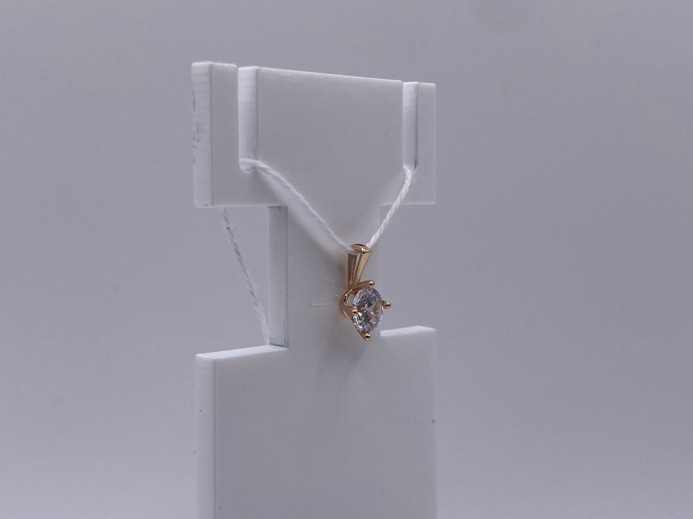 ПОДКМ585 ПОДВЕСКА С КАМНЕМ (Au 585)