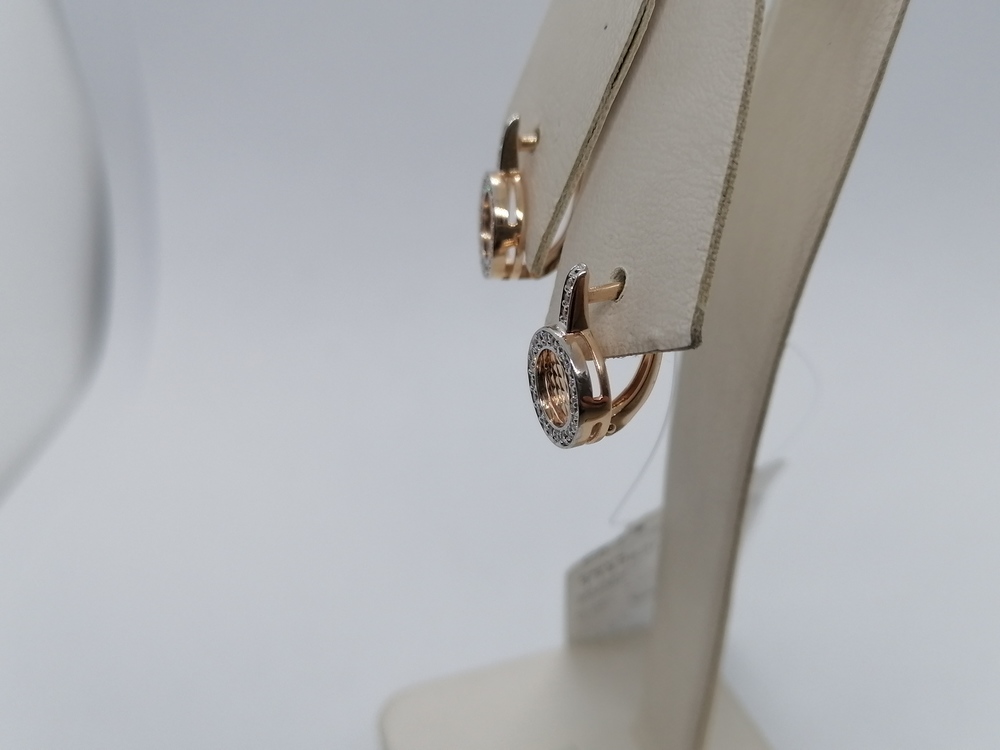 СЕРЬГИ С КАМНЯМИ (Au 585)